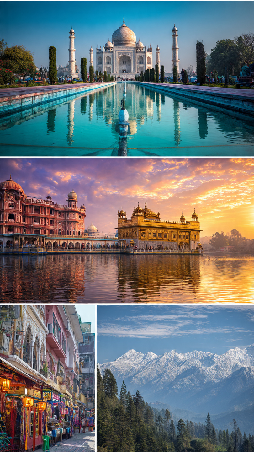 Read more about the article Top 5 Destinations to Visit in India | Best Places for Travel & Tourism 2025
